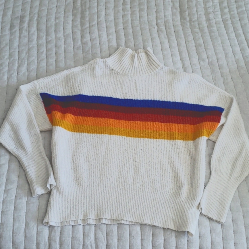 Express mock neck sweater